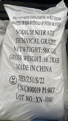 7631-99-4 cristal 99,3% NaNO3 de poudre d'engrais d'azotate de soude