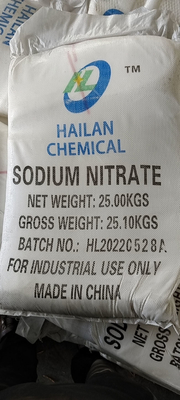 L'azotate de soude de 99% NaNO3 saupoudrent 1000kg/sac UN1498 comme agents de conservation