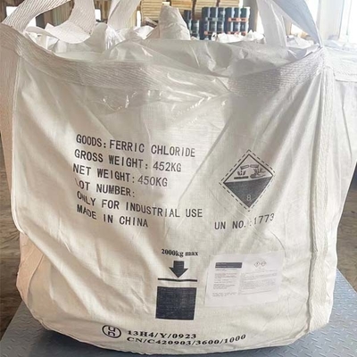 Chlorure de fer anhydre 450 kg/sac UN1773 Classe 8