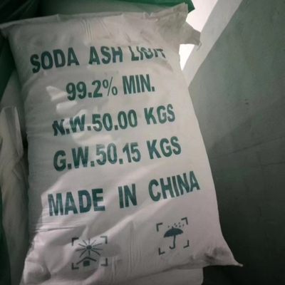 Cendre de soude de carbonate de sodium 50 kg / BAG Utilisé comme nettoyant