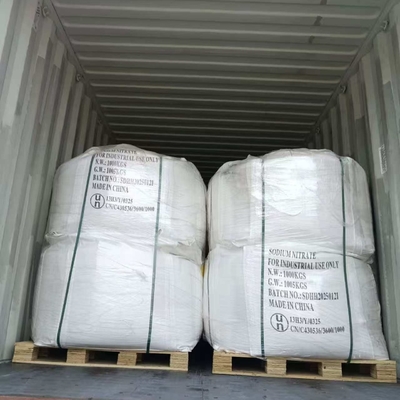 UN 1498 Nitrate de sodium NaNO3 Cristal blanc ou jaune clair 1000 kg / BAG