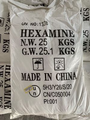 99,9% Min Hexamine Powder Hexamethylenetetramine 100-97-0 pour le combustible solide
