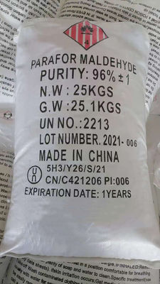 0,05% alcools d'Ash Paraformaldehyde Powder Soluble In