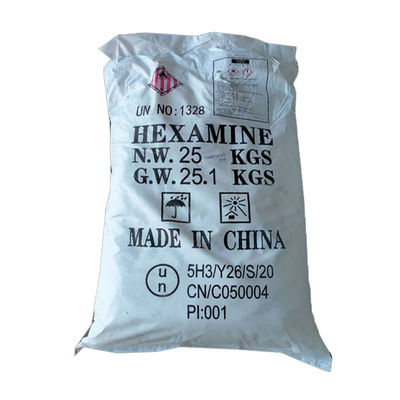 Puissance blanche non stabilisée d'hexamine de 99% pour l'industrie textile 100-97-0