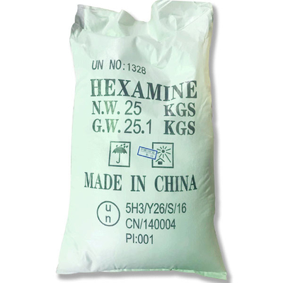 L'hexamine blanche saupoudrent la classe 4,1 que l'industrie d'Urotropine 99,3% évaluent CAS 100-97-0