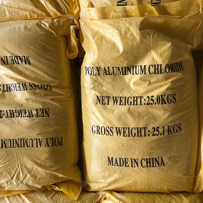 PAC Polyaluminium Chloride 25 KG / BAG Utilisé comme floculant dans le traitement de l'eau