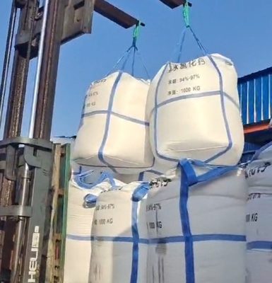Contenu CaCL2 Chlorure de calcium 95-97% Anhydre utilisé pour faire fondre la neige
