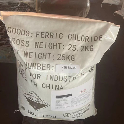 FeCl3 Ferric Chloride Anhydrous 25 KG / BAG  Used For Engraving On Printing And Dyeing Rollers