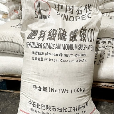 Formule chimique du sulfate d'ammonium (NH4) 2SO4 50 kg/BAG