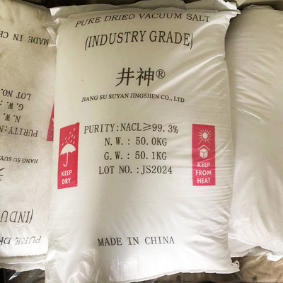Chlorure de sodium Nacl Sel raffiné Chlorure de sodium de qualité industrielle 25 kg / BAG