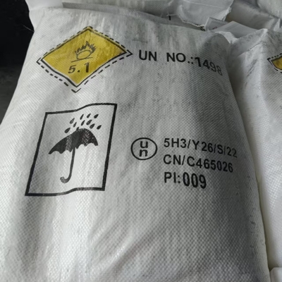 NaNO3 nitrate de sodium 27 MT / 20 GP Package 25 KG / BAG Utilisé pour l' inhibiteur de la corrosion