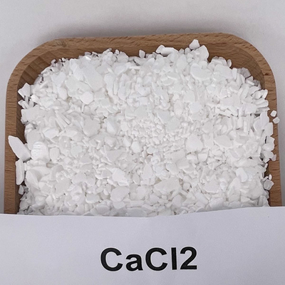 Dihydrate CaCL2 Chlorure de calcium Additif alimentaire 25 kg / BAG Flocons blancs de qualité alimentaire