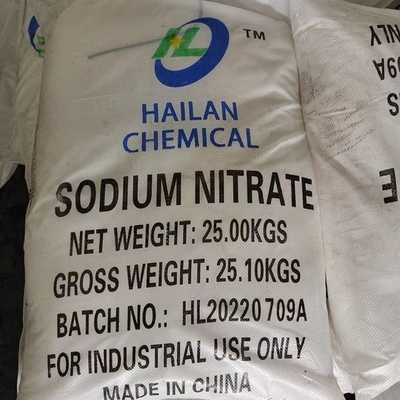 NaNO3 nitrate de sodium utilisé comme engrais à action rapide pour les sols acides