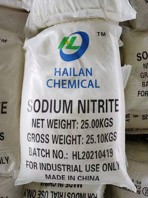 7632-00-0 mordant et blanchisseur de nitrite de sodium NaNO2 pour la teinture de tissu