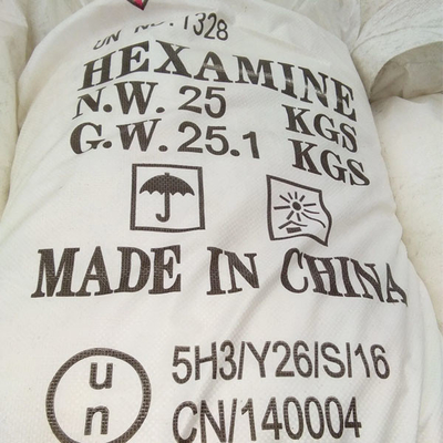 50 kg/BAG Poudre d'hexamine Poudre blanche CAS 100-97-0