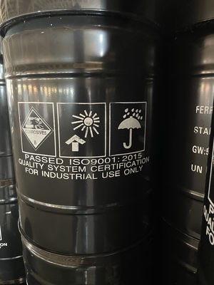 UN NO. 1773 FeCL3 Chlorure ferrique anhydre Poudre solide brun foncé à noir